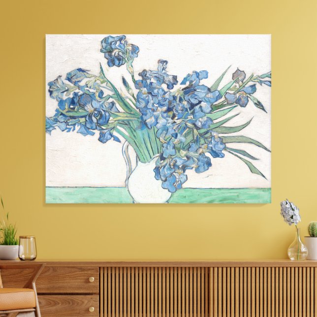 Van Gogh "Iriser"  Canvastryck (Insitu (Vardagsrum))
