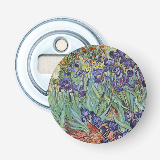 Van Gogh Iriser Impressionistisk Målning Flasköppnare (Framsidan)
