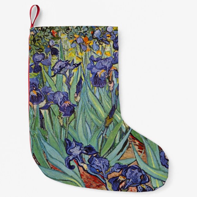 Van Gogh Iriser Impressionistisk Målning Liten Julstrumpa (Framsidan)