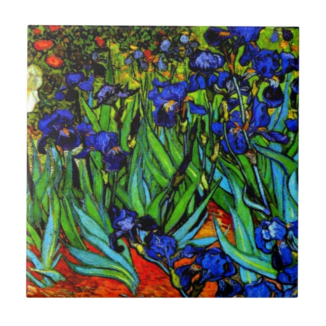 Van Gogh - Irisering Kakelplatta (Framsidan)