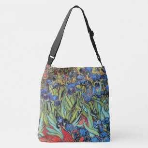 Van Gogh Irises blommablommigtträdgården Axelväska