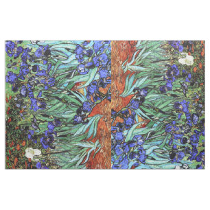 Van Gogh Irises blommablommigttyg Tyg