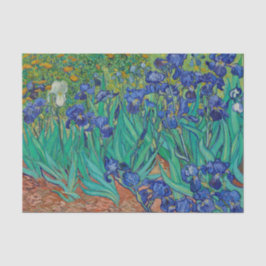 Van Gogh Irises Blommigt Painting