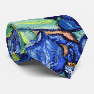 Van Gogh Irises den blom- tien för Impressionism Slips
