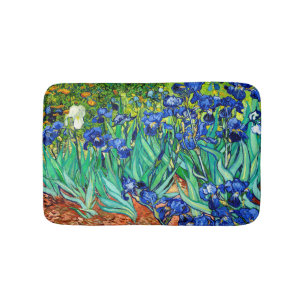 Van Gogh Irises (F608) Vintage Fine Art Badrumsmatta