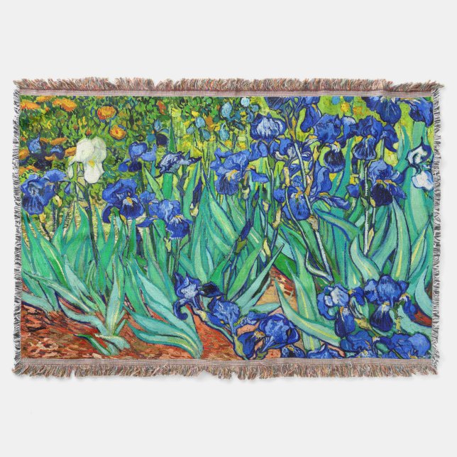 Van Gogh Irises (F608) Vintage Fine Art Mysfilt (Framsidan)
