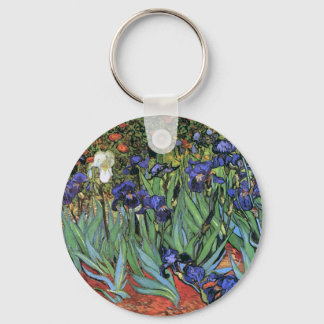 Van Gogh Irises (F608) Vintage Fine Art Nyckelring