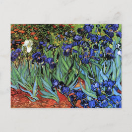Van Gogh Irises (F608) Vintage Fine Art Vykort