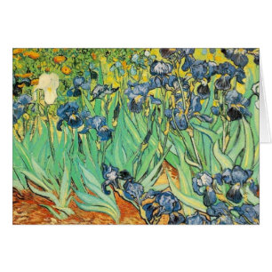 Van Gogh Irises Hälsningskort