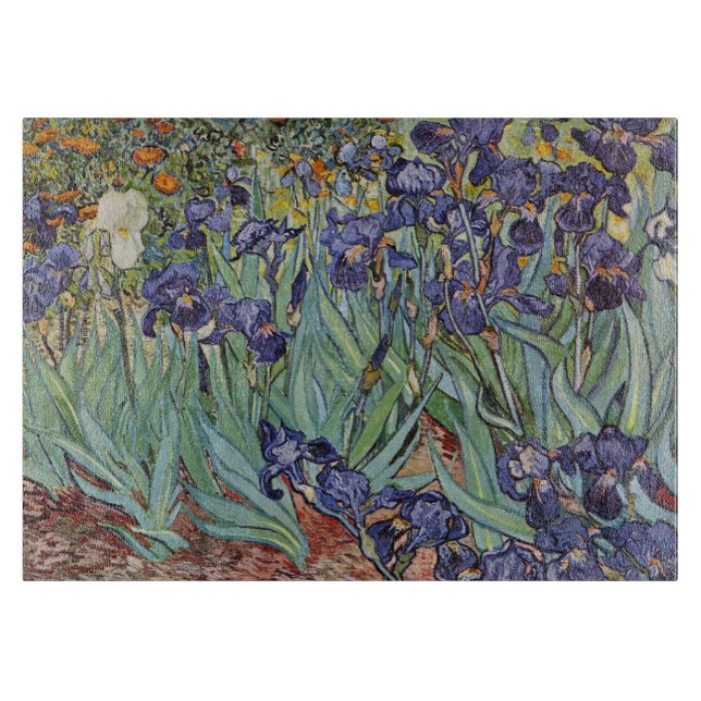 Van Gogh Irises Impressionist Painting (Framsidan)