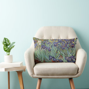 Van Gogh Irises Impressionist Painting Lumbarkudde
