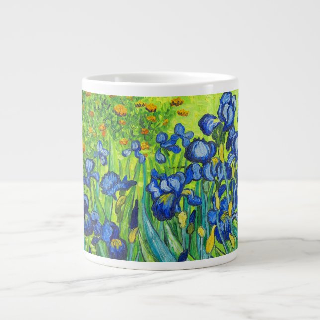 Van Gogh Irises Jumbo Mugg (Framsidan)