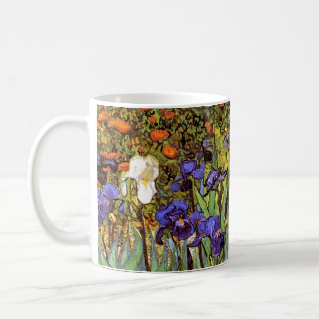Van Gogh: Irises Kaffemugg (Vänster)