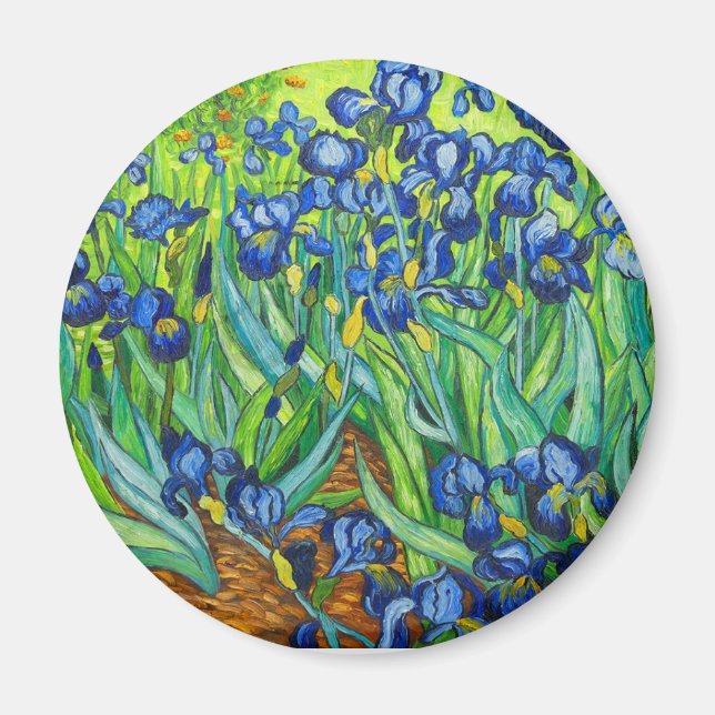 Van Gogh Irises Magnet (Framsidan)