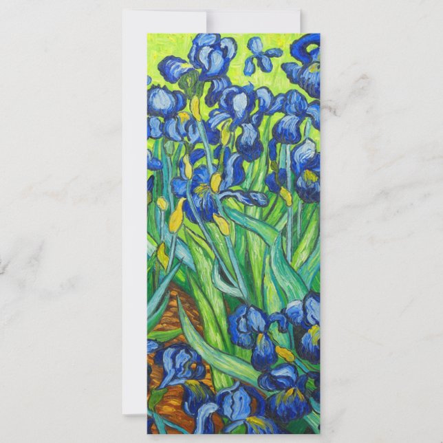 Van Gogh Irises Meddelande (Framsida)