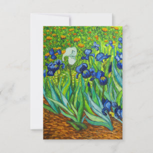 Van Gogh Irises Meddelande