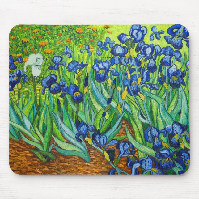 Van Gogh Irises Musmatta (Framsidan)