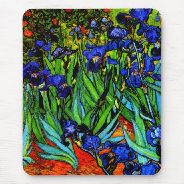 Van Gogh - Irises Musmatta (Framsidan)