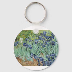 Van Gogh Irises Nyckelring