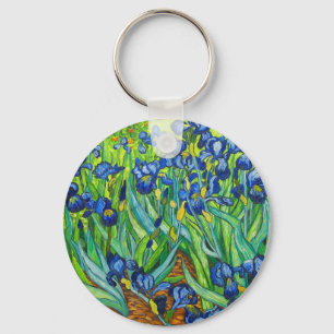 Van Gogh Irises Nyckelring