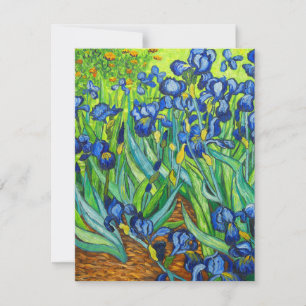 Van Gogh Irises OSA Kort