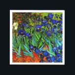 Van Gogh - Irises Pappersservett<br><div class="desc">Vincent van Goghs berömd blommigt,  Irises.</div>