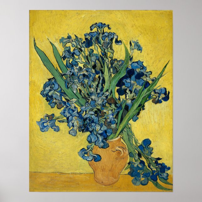 Van Gogh - Irises Poster (Framsidan)