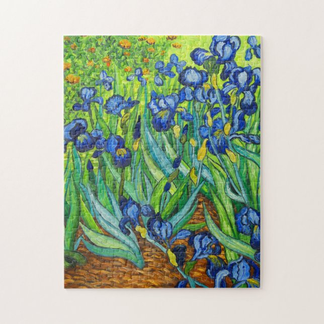 Van Gogh Irises Pussel (Vertikal)