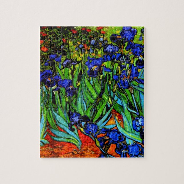 Van Gogh: Irises Pussel (Vertikal)