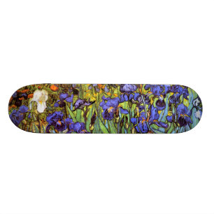 Van Gogh: Irises Skateboard Bräda 19,5 Cm