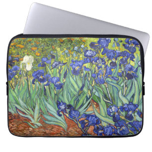 Van Gogh Irises vintagekonstblommigt Laptop Sleeve