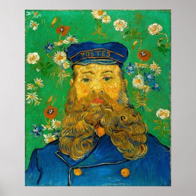 Van Gogh - Joseph Roulin Porträtt Poster (Framsidan)