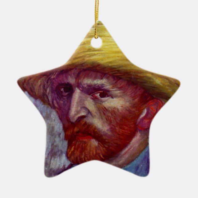 Van Gogh julprydnad Julgransprydnad Keramik (Framsidan)