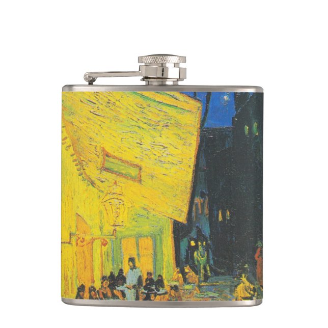 Van Gogh Kafé Terrass Fransk Gatuvy Fickplunta (Framsidan)