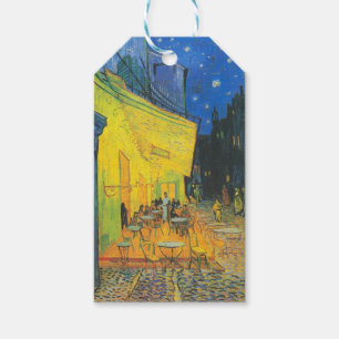 Van Gogh Kafé Terrass Fransk Gatuvy Presentetikett