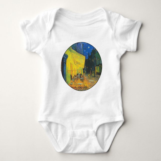 Van Gogh kaféets terrass fransk gatumiljö Tröja (Framsida)