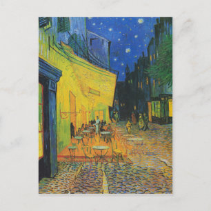 Van Gogh   Kaféterrassen byter adress Meddelande Vykort