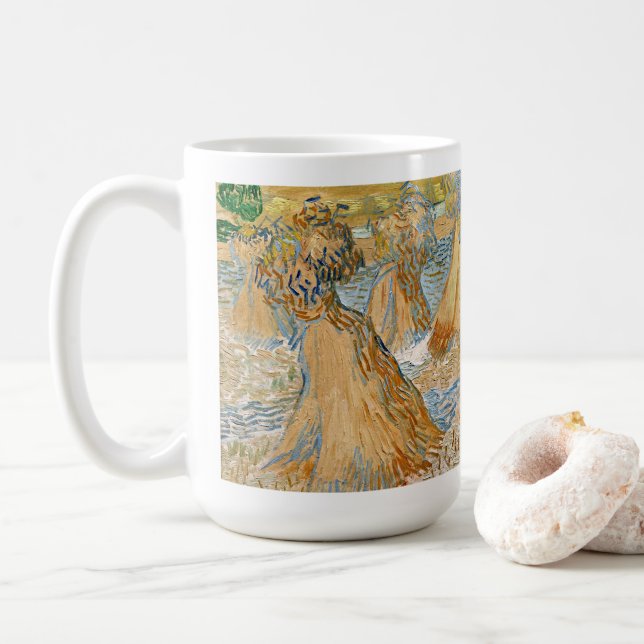 Van Gogh Knippen Vete Finkonst Mugg (Med munk)