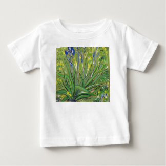 Van Gogh konst Irisar, akryl reproduktion T-shirt