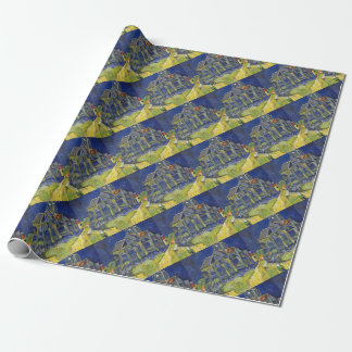 Van Gogh konstreproduktion, Auvers kyrka Presentpapper