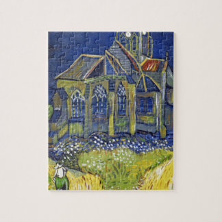 Van Gogh konstreproduktion, Auvers kyrka Pussel