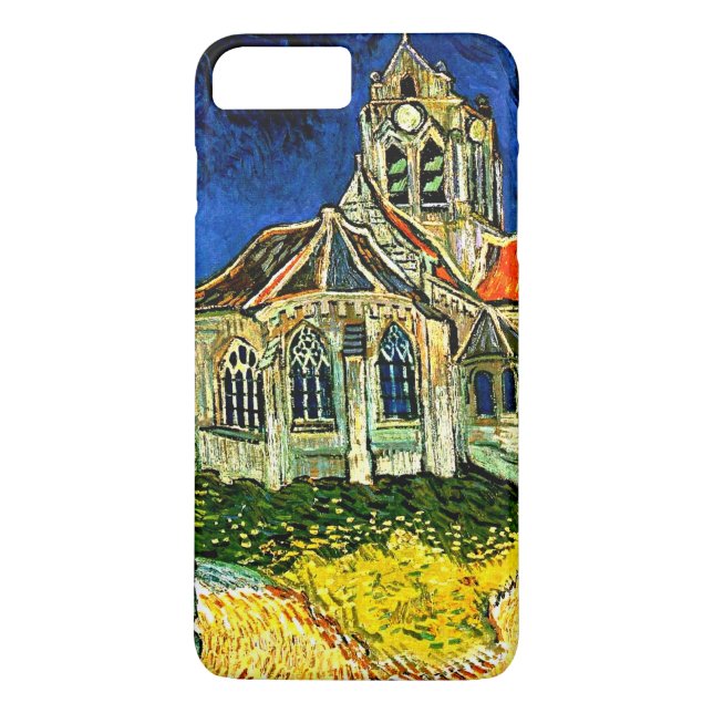 Van Gogh - kyrkan i Arles Case-Mate iPhone Skal (Baksida)