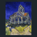 Van Gogh - kyrkan i Auvers-Sur-Oise Poster<br><div class="desc">Kyrkan i Auvers-Sur-Oise View från Chevet av Vincent Van Gogh. Om du vill ha mer bilder från Zedign Art Series Bok 37 "Vincent Van Gogh - Paintings & Teckning Vol 2" kan du besöka https://books.zedign.com/zas/37.html</div>