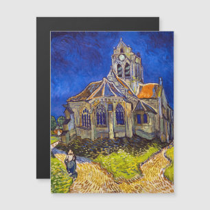 Van Gogh - kyrkan vid Auvers Magnetic Card