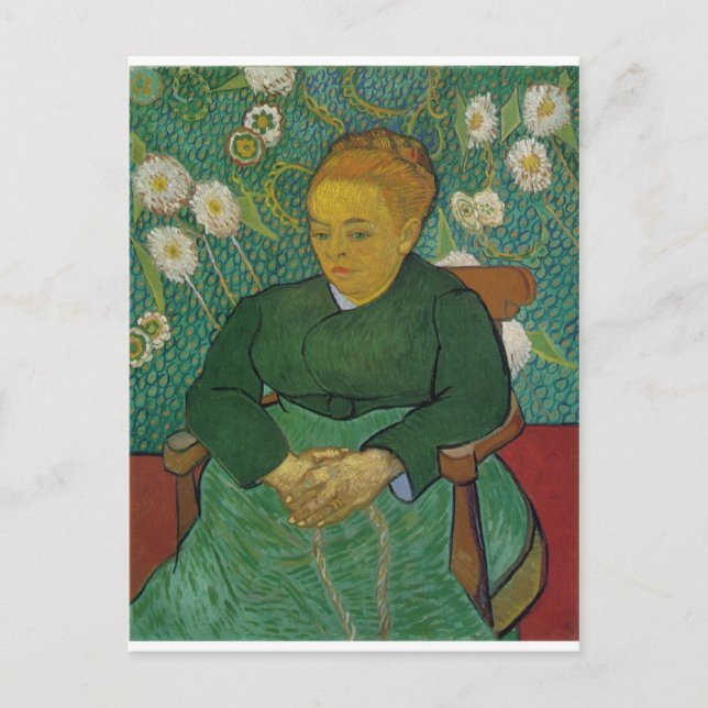 VAN GOGH - LA BERCEUSE (AUGUSTINE ROULIN) VYKORT (Framsida)