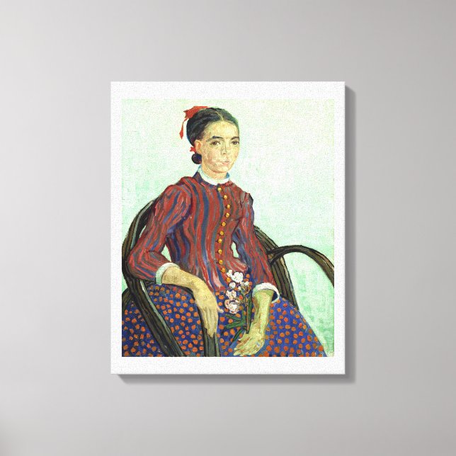 Van Gogh | La Mousmé Canvastryck (Framsida)