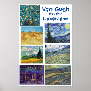 Van Gogh, Landscapes Poster