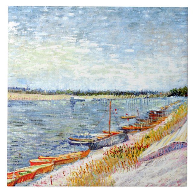 Van Gogh - Landskapet Kakelplatta (Framsidan)