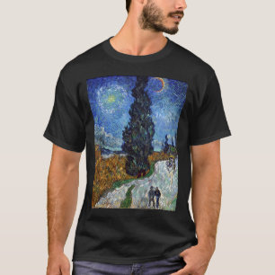 Van Gogh landväg i provence av natt skåpbil G Tröja