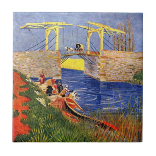 Van Gogh: Langlois-bron i Arles Kakelplatta